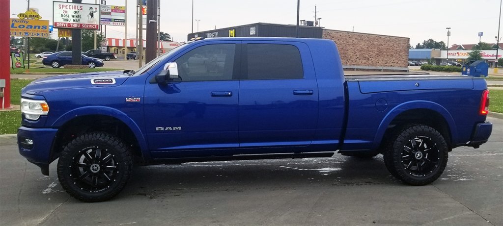 Chris’s 2019 Ram 2500 with 20×10 Inch Lonestar Bandit Wheels – Lonestar ...